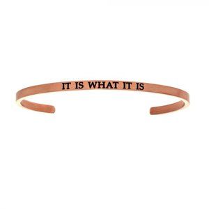 "It Is What It Is" Intuitions Bracelet